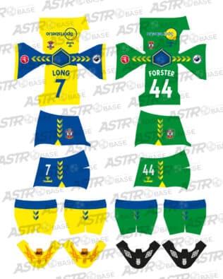Southampton away 2021 / 2022 - For 2K4 figures