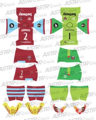 West Ham 2023 / 24 - For HW figures