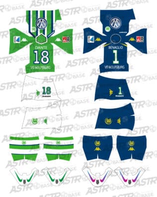 Wolfsburg away 2015 / 2016 - For HW figures