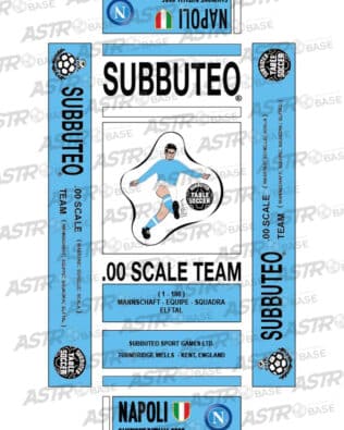 Napoli 2025 Italian Serie A Champion - With 24 slots tray