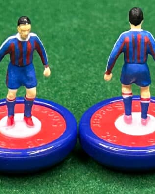Crystal Palace 2026 - Team + 2 substitutes and spare keeper (SAME KIT OF THE RODDED KEEPER) in SUBBUTEO REPLICA GREEN BOX from the 70s