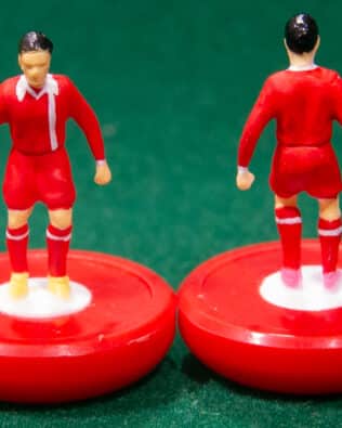 Monza 2026 - Team + 2 substitutes and spare keeper (SAME KIT OF THE RODDED KEEPER) in SUBBUTEO REPLICA GREEN BOX from the 70s