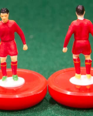 Roma 2026 - Team + 2 substitutes and spare keeper (SAME KIT OF THE RODDED KEEPER) in COLORED REPLICA SUBBUTEO BOX (on the cover name, figure and logo of the contained team)