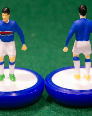 Sampdoria 2026 - Team + 2 substitutes and spare keeper (SAME KIT OF THE RODDED KEEPER) in COLORED REPLICA SUBBUTEO BOX (on the cover name, figure and logo of the contained team)