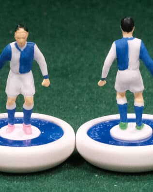 Blackburn 2026 - Team + 2 substitutes and spare keeper (SAME KIT OF THE RODDED KEEPER) in COLORED REPLICA SUBBUTEO BOX (on the cover name, figure and logo of the contained team)