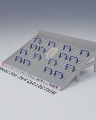 Grand One Tier Crush barriers (set of 16) - Blue