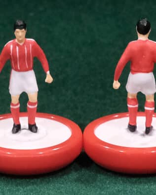Nottingham Forest 2026 - Team + 2 substitutes and spare keeper (SAME KIT OF THE RODDED KEEPER) in COLORED REPLICA SUBBUTEO BOX (on the cover name, figure and logo of the contained team)
