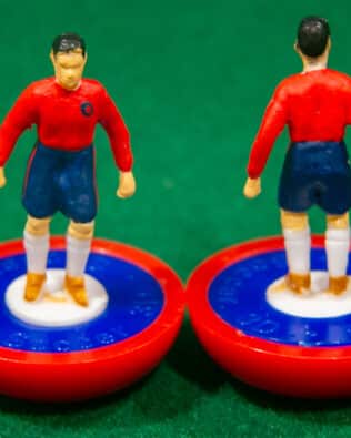 Chile World Cup 1950 - Team in COLORED REPLICA SUBBUTEO BOX (on the cover name, figure and logo of the contained team)