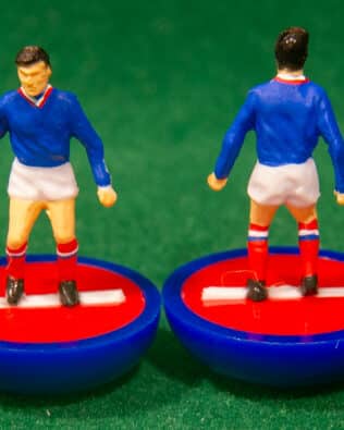France World Cup 1966 - Team + 2 substitutes and spare keeper (SAME KIT OF THE RODDED KEEPER) in Soccer3D HW BOX