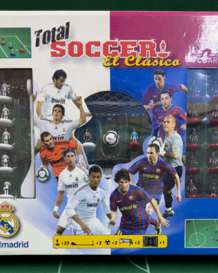 0 - TOTAL SOCCER Real Madrid / Barcelona EL CLASICO game set