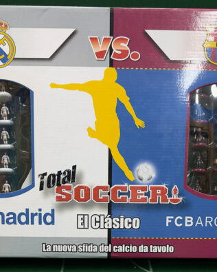 0 - TOTAL SOCCER Real Madrid / Barcelona EL CLASICO 2 game set