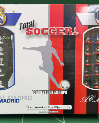 0 - TOTAL SOCCER Real Madrid / Milan AC THE KINGS OF EUROPE game set