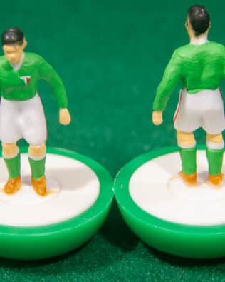 Mexico World Cup 1958 - Team in COLORED REPLICA SUBBUTEO BOX (on the cover name, figure and logo of the contained team)