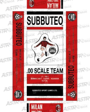 Milan AC 1995/1996 - With 10 slots tray