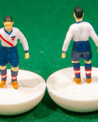 USA World Cup 1950 - Team in COLORED REPLICA SUBBUTEO BOX (on the cover name, figure and logo of the contained team)