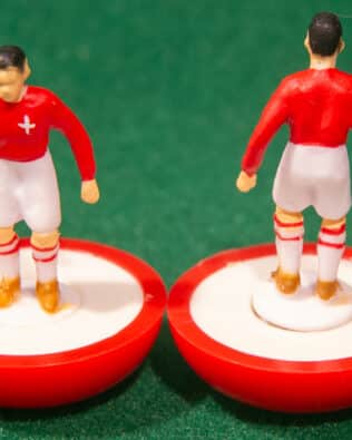 Switzerland World Cup 1962 - Team in SUBBUTEO REPLICA GREEN BOX from the 70s