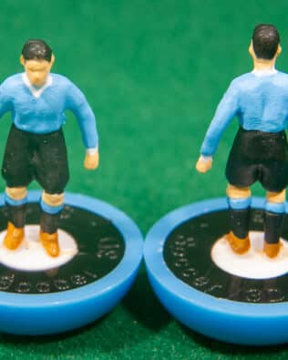 Uruguay World Cup 1954 - Team in COLORED REPLICA SUBBUTEO BOX (on the cover name, figure and logo of the contained team)