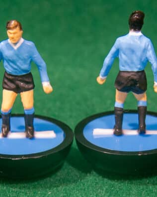 Uruguay World Cup 1970 - Team in SUBBUTEO REPLICA GREEN BOX from the 70s