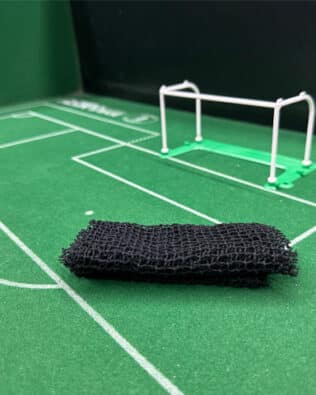 SUBBUTEO C61207 Replica plastic goals (NET UNASSEMBLED) - Black netting