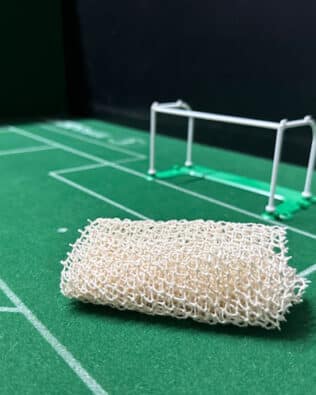 SUBBUTEO C61207 Replica plastic goals (NET UNASSEMBLED) - Ivory netting
