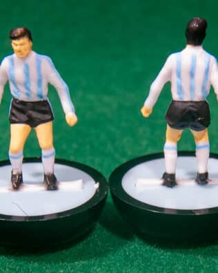 Argentina World Cup 1978 - Team in SUBBUTEO REPLICA GREEN BOX from the 70s