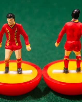 Belgium World Cup 1982 - Team in SUBBUTEO REPLICA GREEN BOX from the 70s