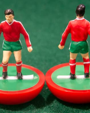 Bulgaria World Cup 1986 - Team in COLORED REPLICA SUBBUTEO BOX (on the cover name, figure and logo of the contained team)