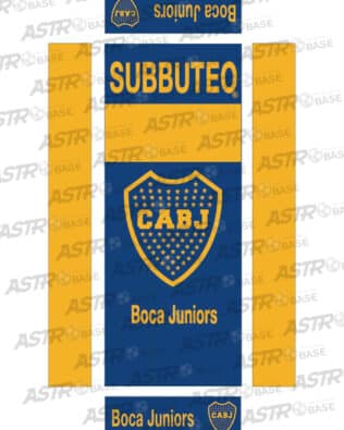Boca Juniors logo - With 10 slots tray and for short rodded Subbuteo original keepers
