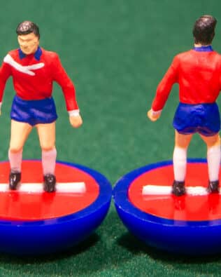 Chile World Cup 1998 - Team in SUBBUTEO REPLICA GREEN BOX from the 70s
