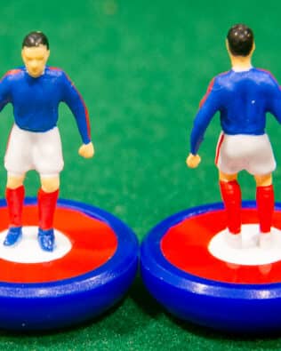 France World Cup 2002 - Team in SUBBUTEO REPLICA GREEN BOX from the 70s