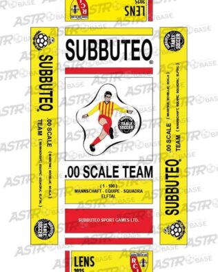 Lens 2025 - With 10 slots tray and for short rodded Subbuteo original keepers