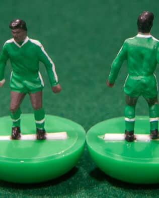 Nigeria World Cup 1998 - Team in COLORED REPLICA SUBBUTEO BOX (on the cover name, figure and logo of the contained team)