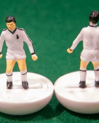 New Zealand World Cup 1982 - Team in COLORED REPLICA SUBBUTEO BOX (on the cover name, figure and logo of the contained team)