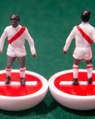 Perù World Cup 1982 - Team in SUBBUTEO REPLICA GREEN BOX from the 70s
