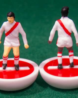Perù World Cup 1978 - Team in COLORED REPLICA SUBBUTEO BOX (on the cover name, figure and logo of the contained team)