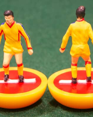 Romania World Cup 1998 - Team in SUBBUTEO REPLICA GREEN BOX from the 70s