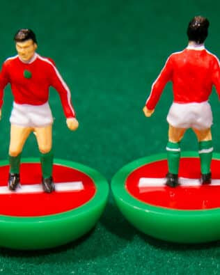 Hungary World Cup 1978 - Team in COLORED REPLICA SUBBUTEO BOX (on the cover name, figure and logo of the contained team)