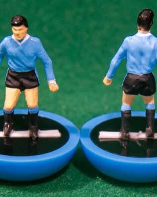 Uruguay World Cup 1990 - Team in SUBBUTEO REPLICA GREEN BOX from the 70s