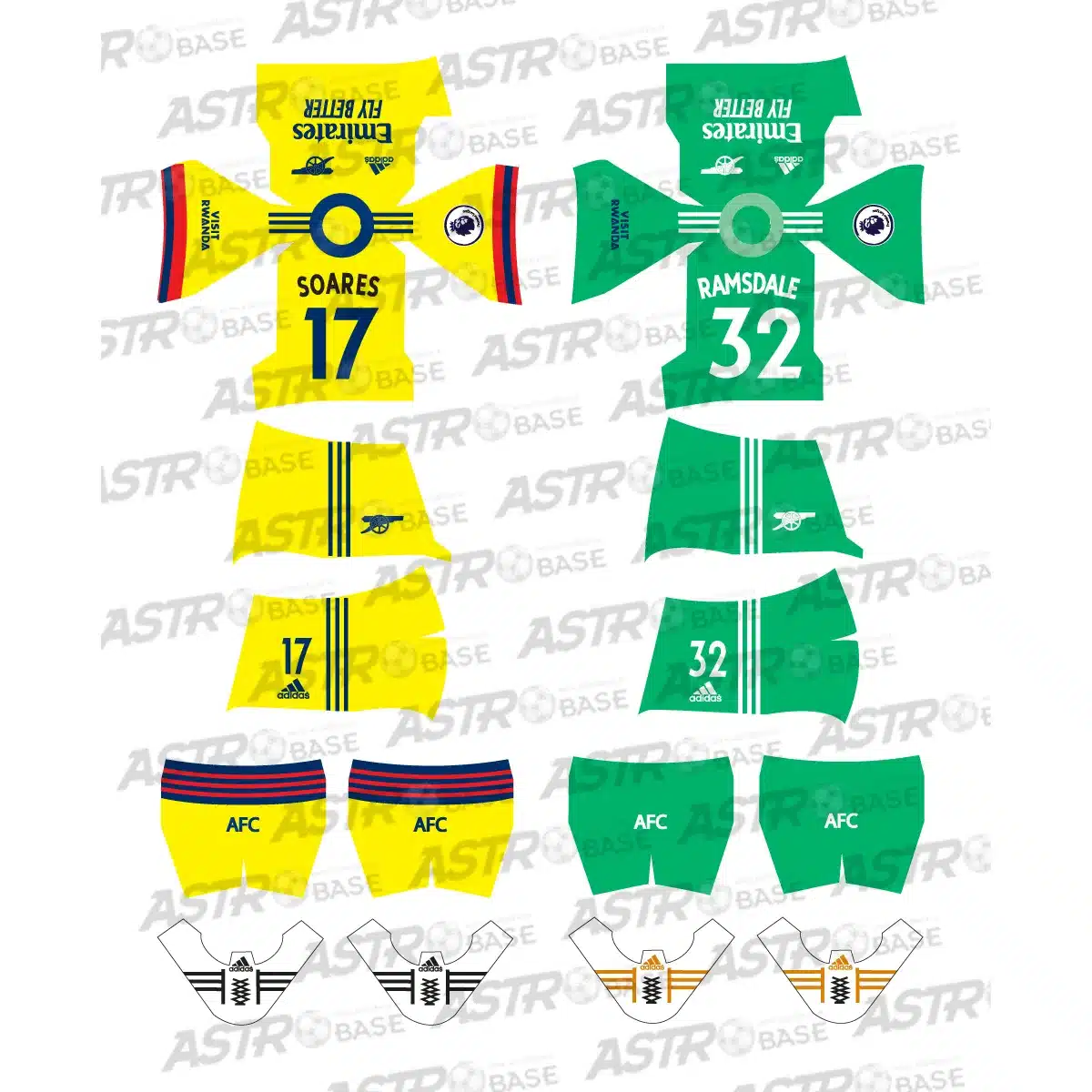 Arsenal away 2021 / 2022