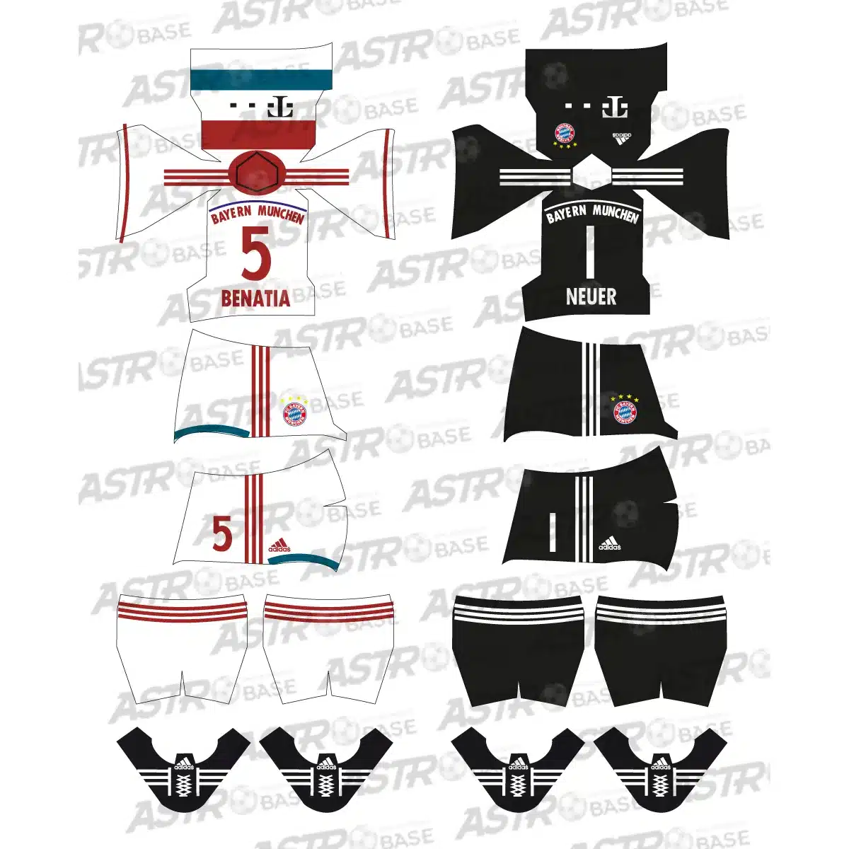 Bayern Munich away 2014 / 2015