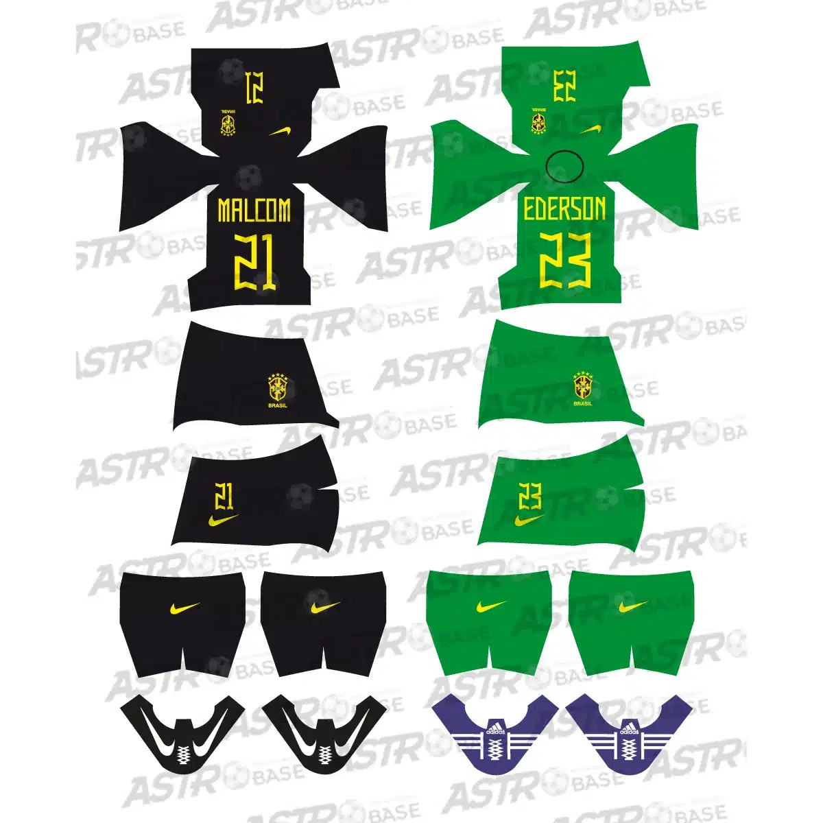 Brazil away World Cup 2022