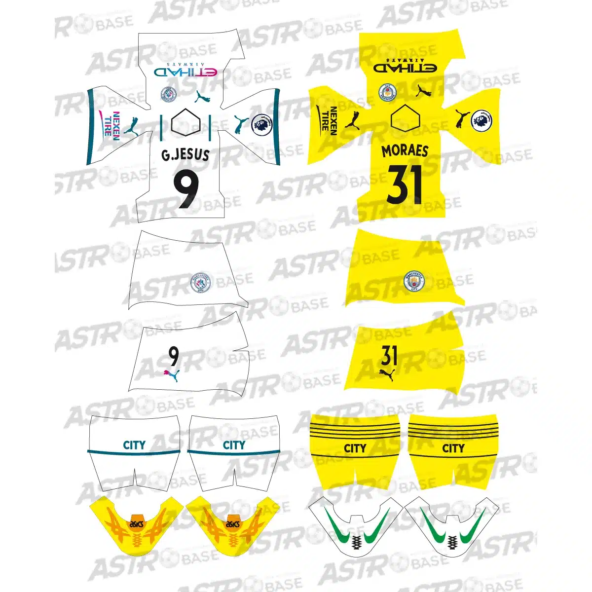 Manchester City away 2021 / 2022