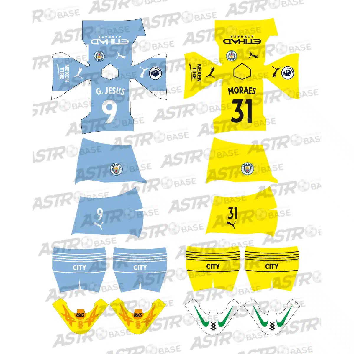 Manchester City home 2021 / 2022