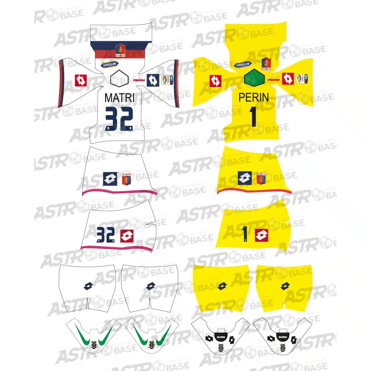 Genoa away 2012 / 2013