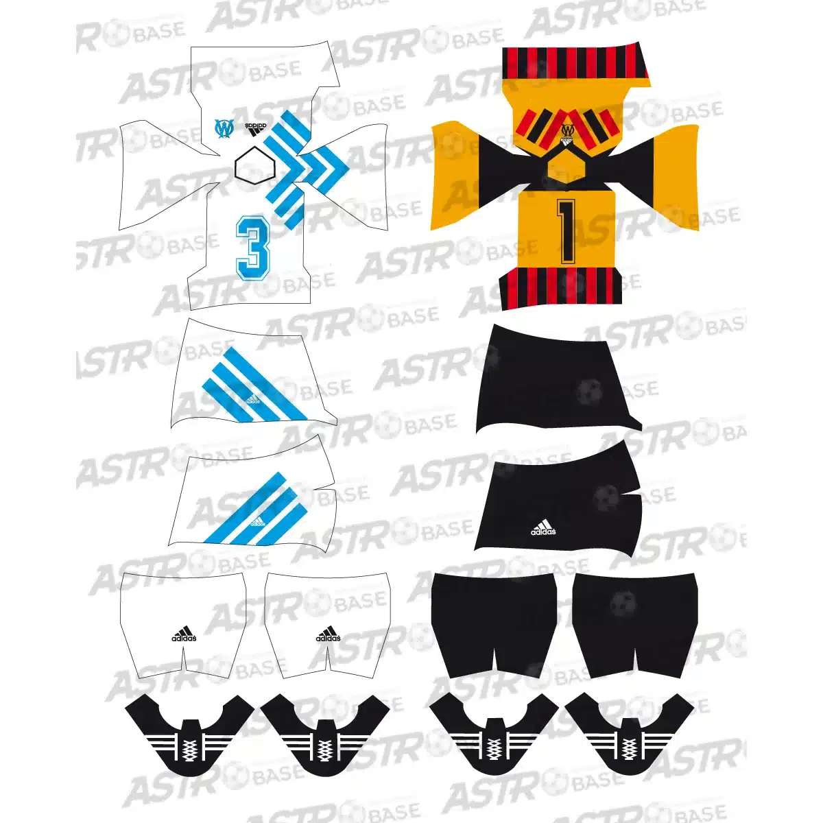 Olympique Marseille 1992 / 1993 Champions League Winner