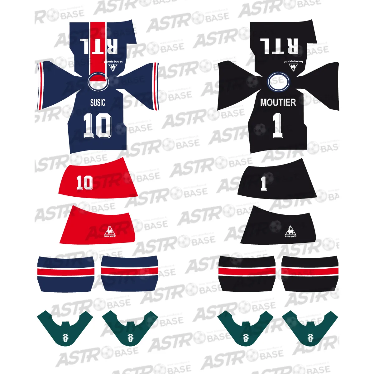 PSG home 1985 / 1986