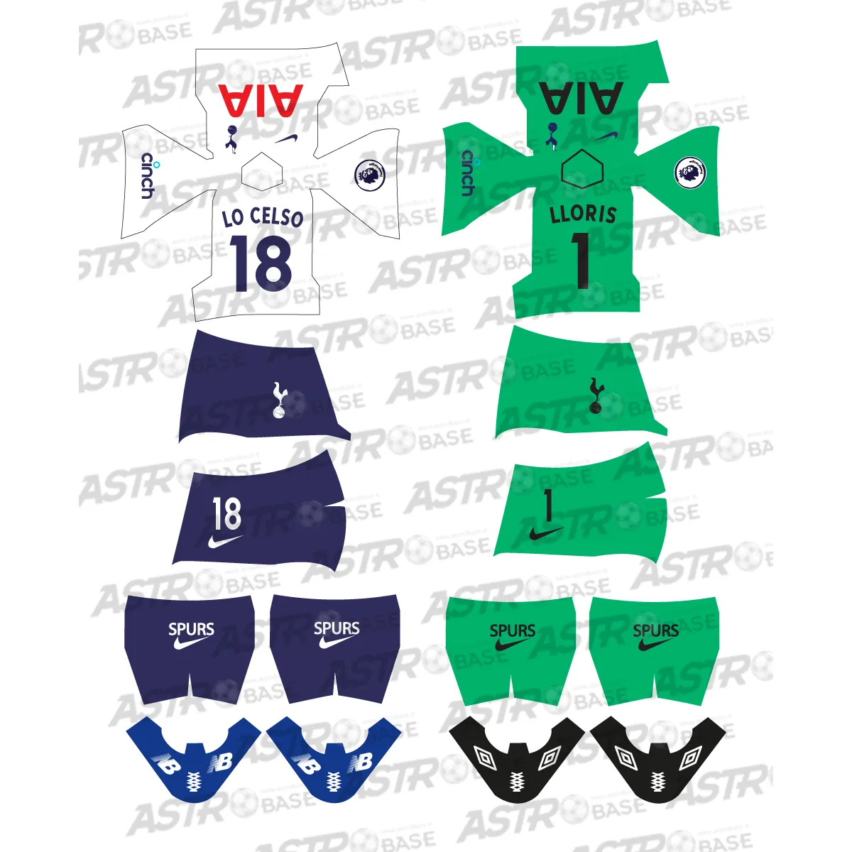 Tottenham home 2021 / 2022