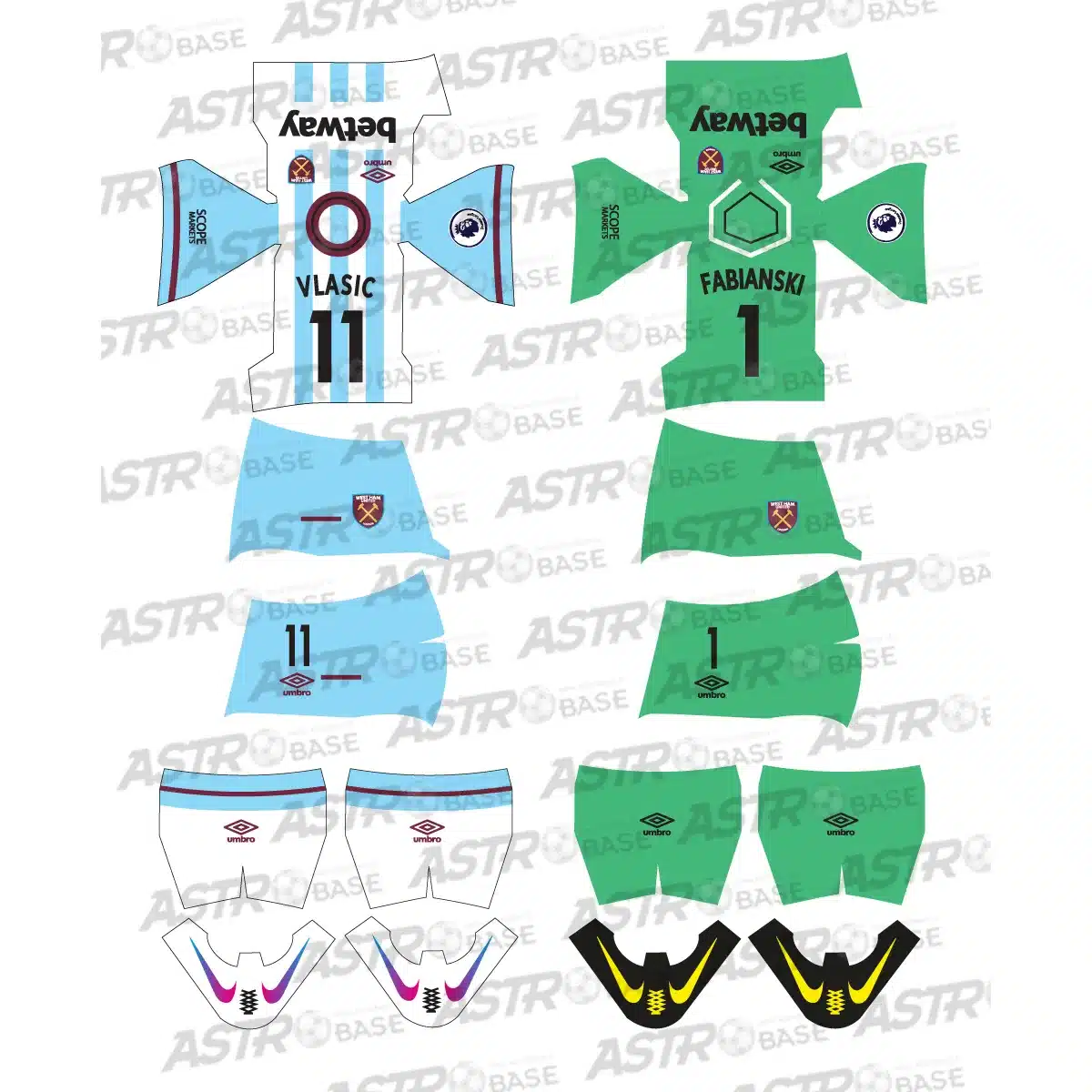 West Ham away 2021 / 2022