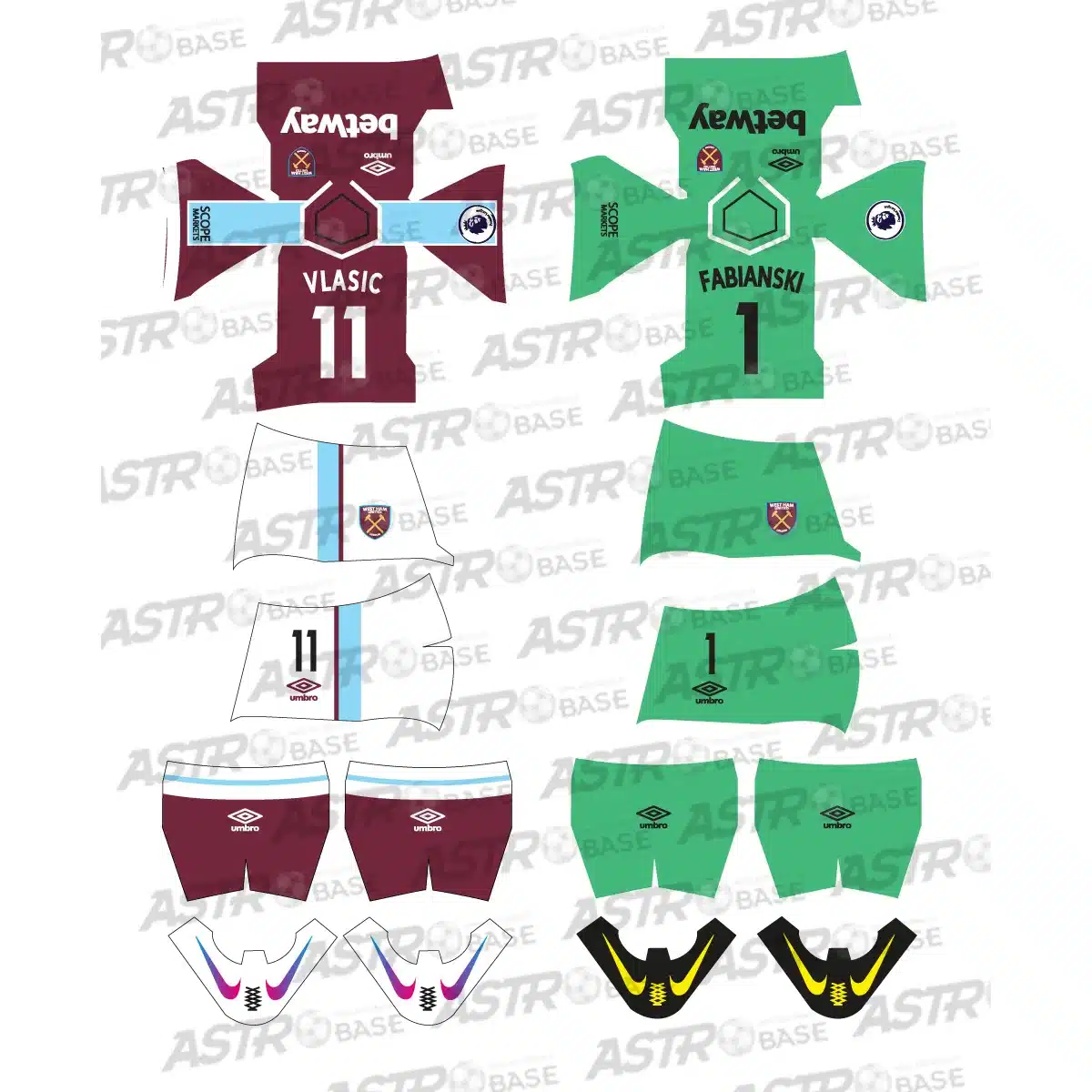 West Ham home 2021 / 2022
