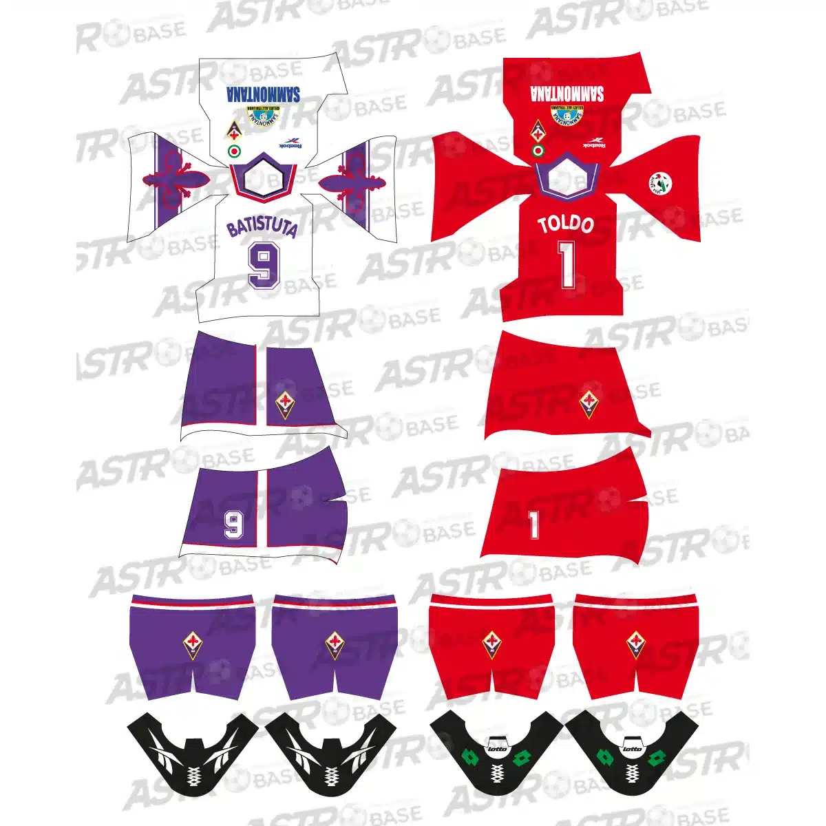 Fiorentina 1996 / 1997 Italian Cup Winner